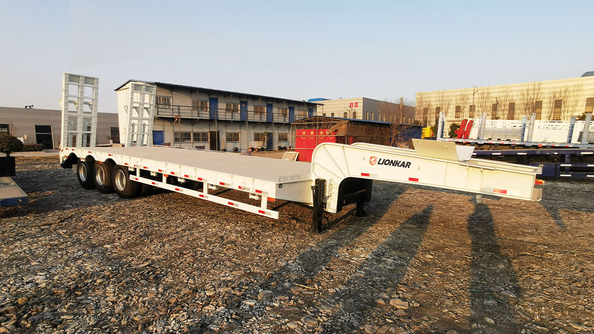 Hydraulic 40 - 160 Tons Semi Lowbed Trailer for Sale in Nigeria