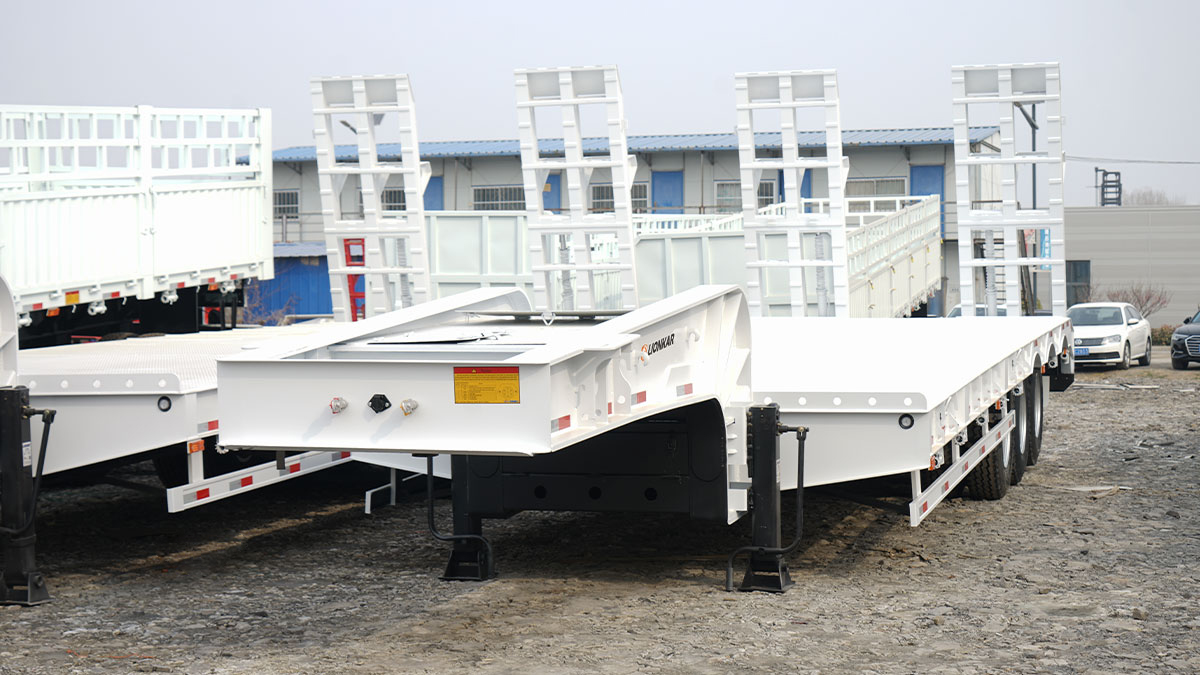 Hydraulic 40 - 160 Tons Semi Lowbed Trailer for Sale in Nigeria