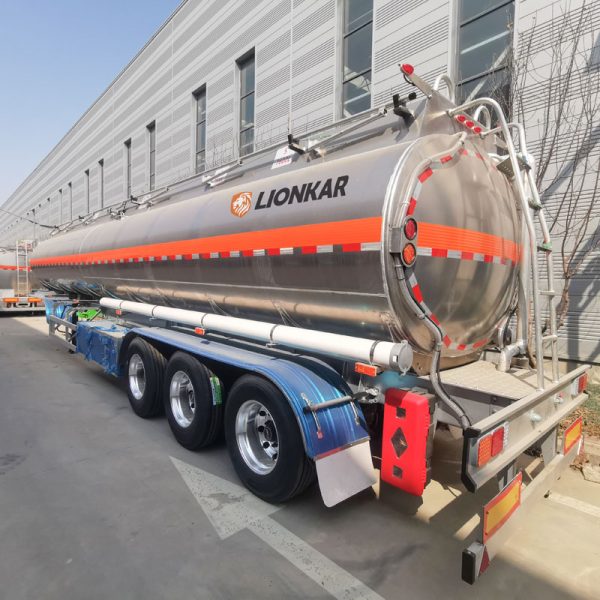 Stainless steel Tanker Trailer