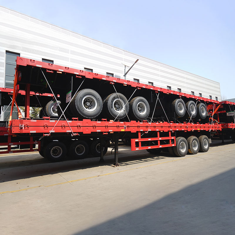 40ft flatbed semi trailer